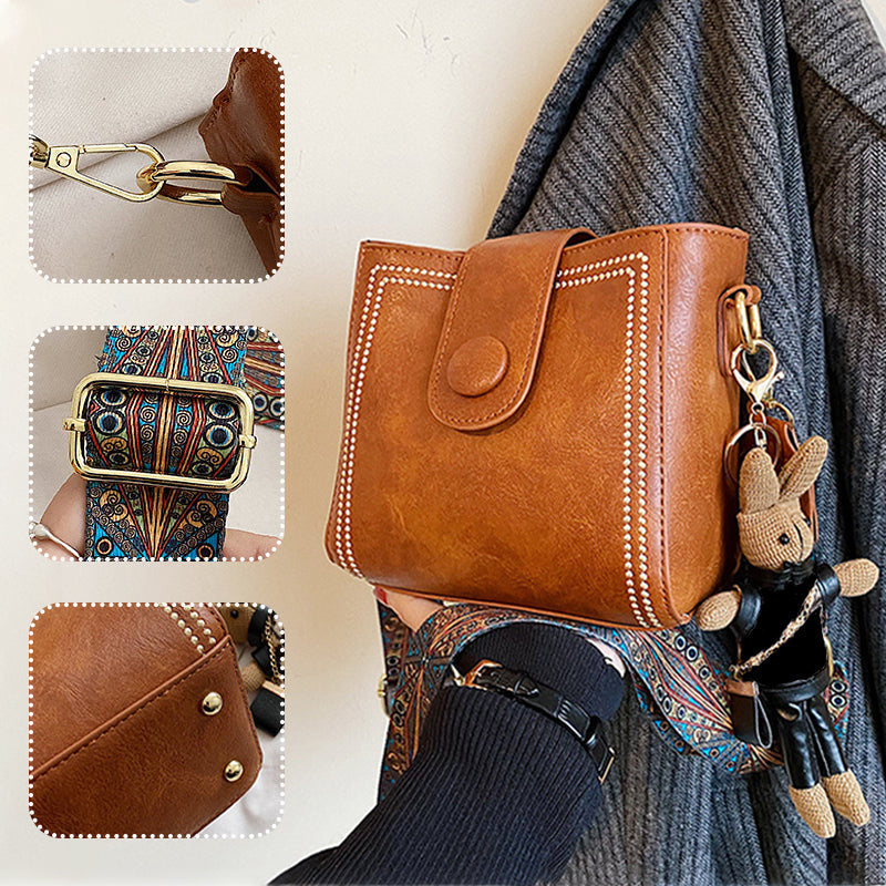 Sarah | Vintage Fashion Bag with Adjustable Wider Shoulder Strap