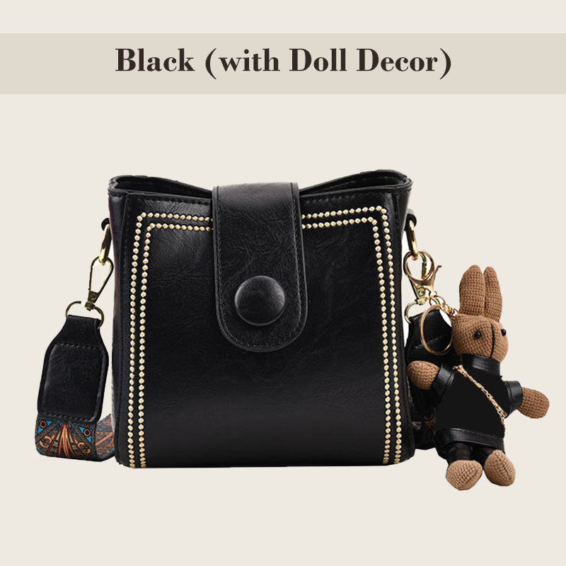 Sarah | Vintage Fashion Bag with Adjustable Wider Shoulder Strap