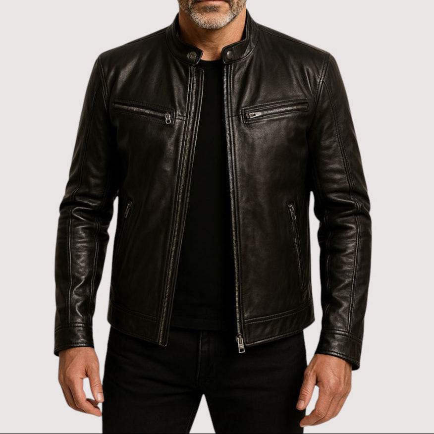 Marc™ | Leather Jacket for Men