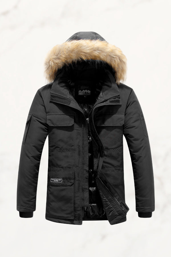 Bo | Extra Warm Hooded Fur Coat
