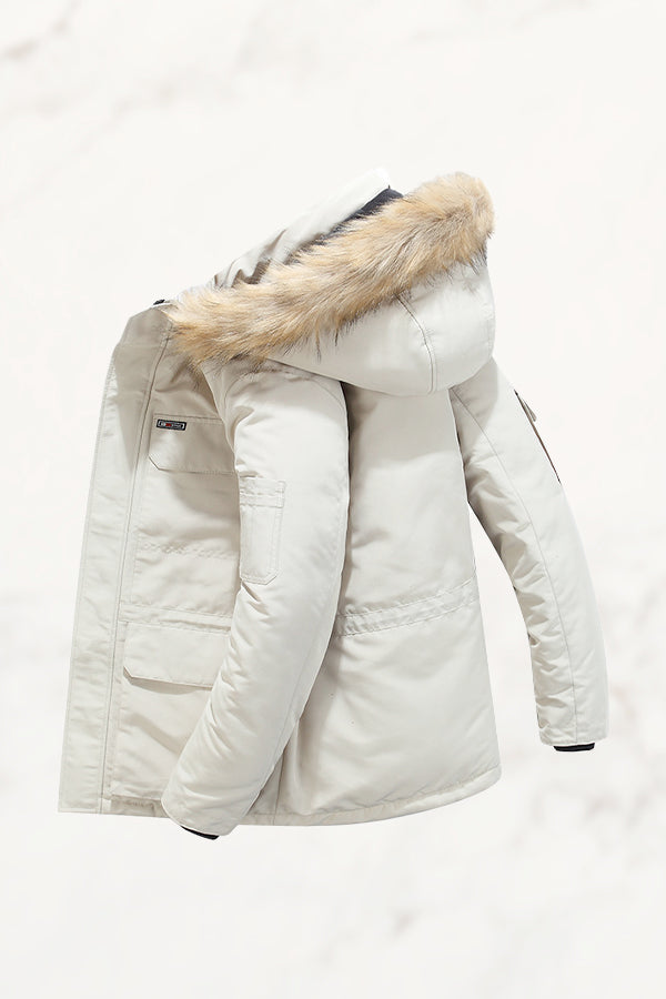 Bo | Extra Warm Hooded Fur Coat