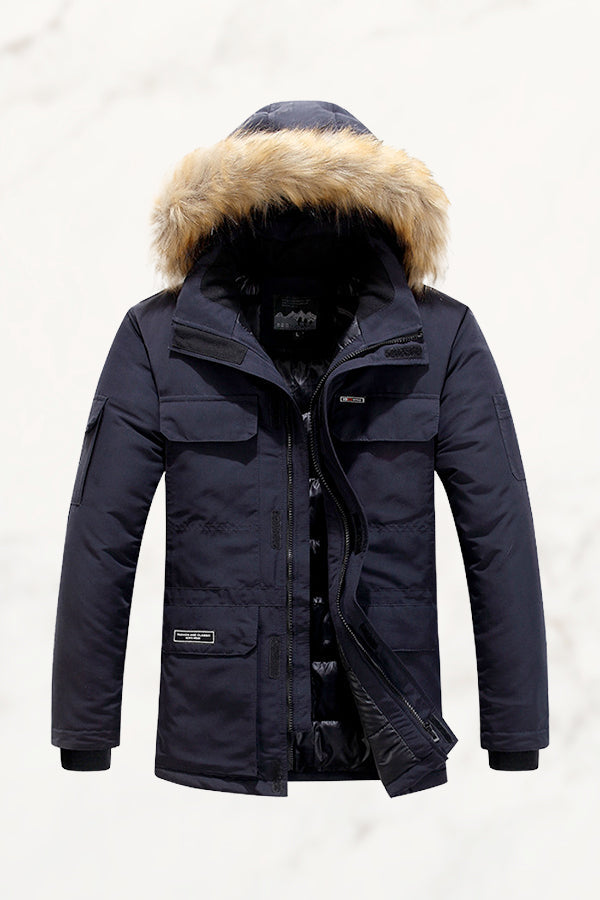 Bo | Extra Warm Hooded Fur Coat
