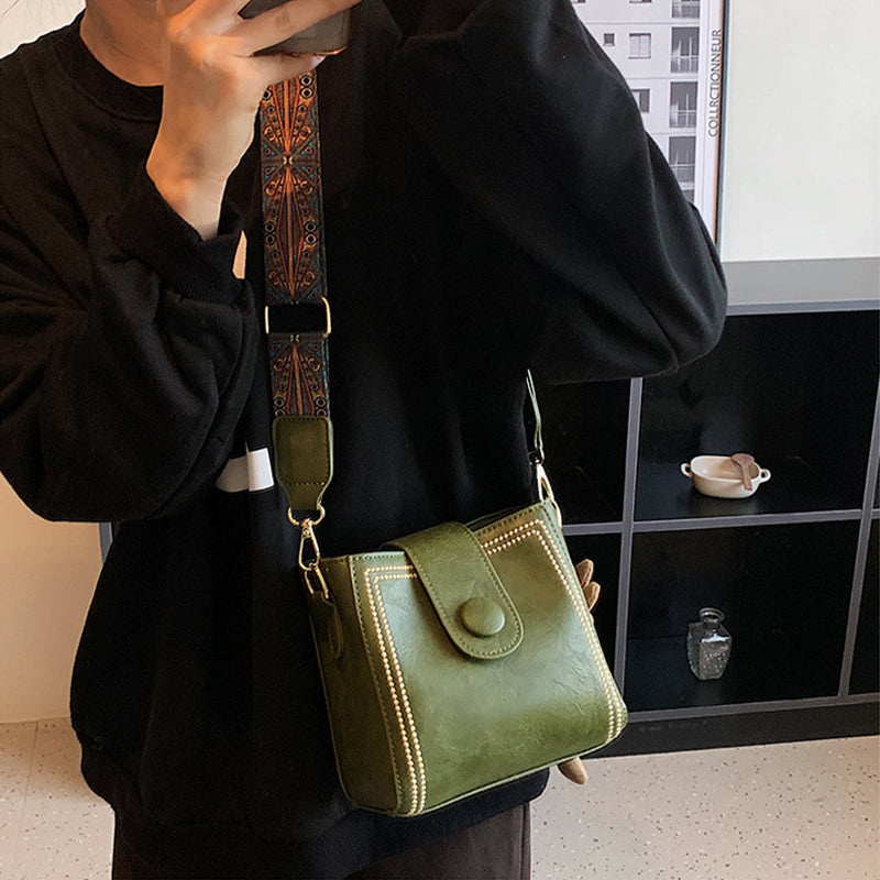 Sarah | Vintage Fashion Bag with Adjustable Wider Shoulder Strap