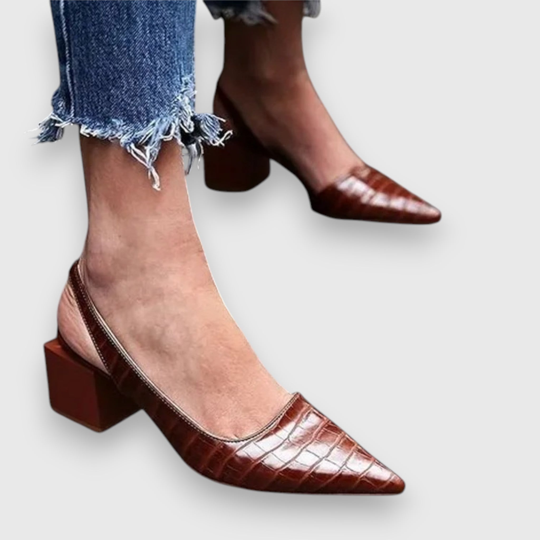 Nora – Vintage Slingback Heels