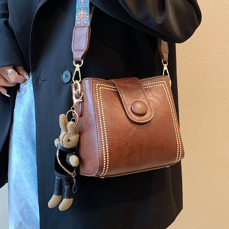 Sarah | Vintage Fashion Bag with Adjustable Wider Shoulder Strap