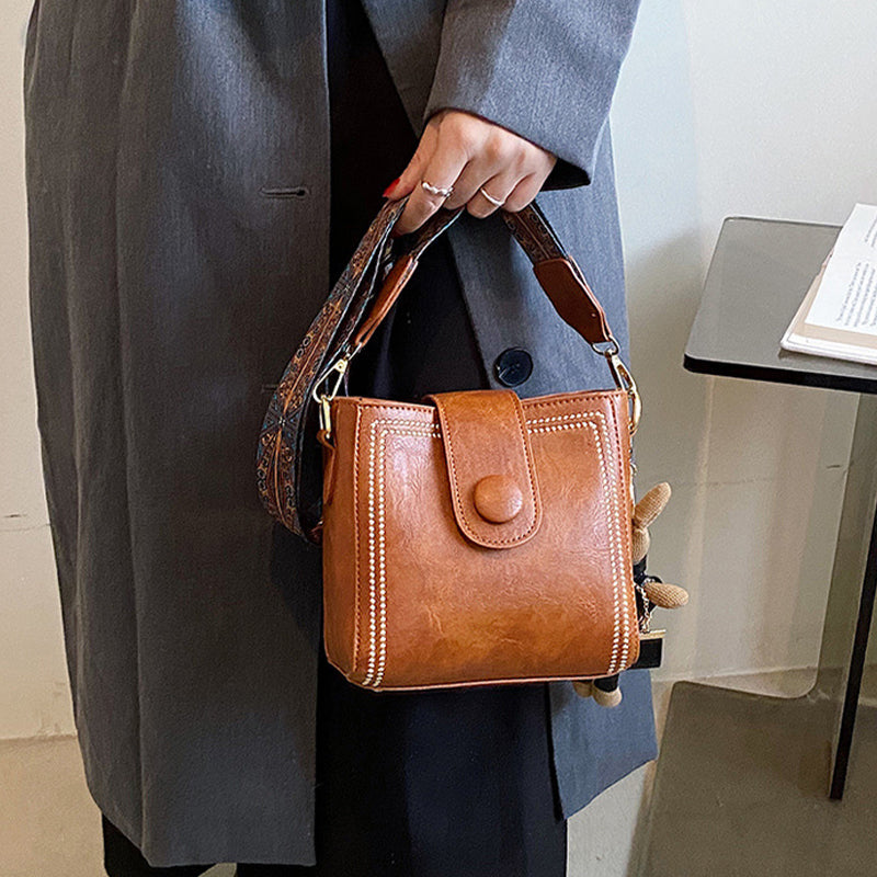 Sarah | Vintage Fashion Bag with Adjustable Wider Shoulder Strap