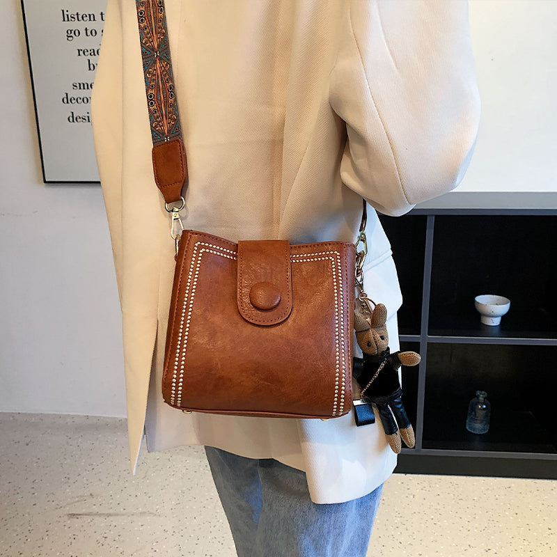 Sarah | Vintage Fashion Bag with Adjustable Wider Shoulder Strap