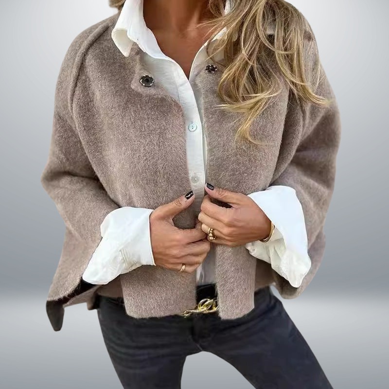 ELISE | Short jacket with elegant, flared sleeves