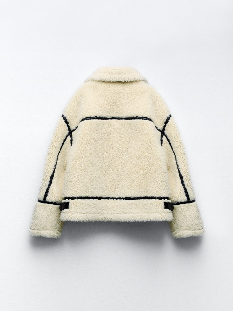 Hanna - Trendy Teddy Coat