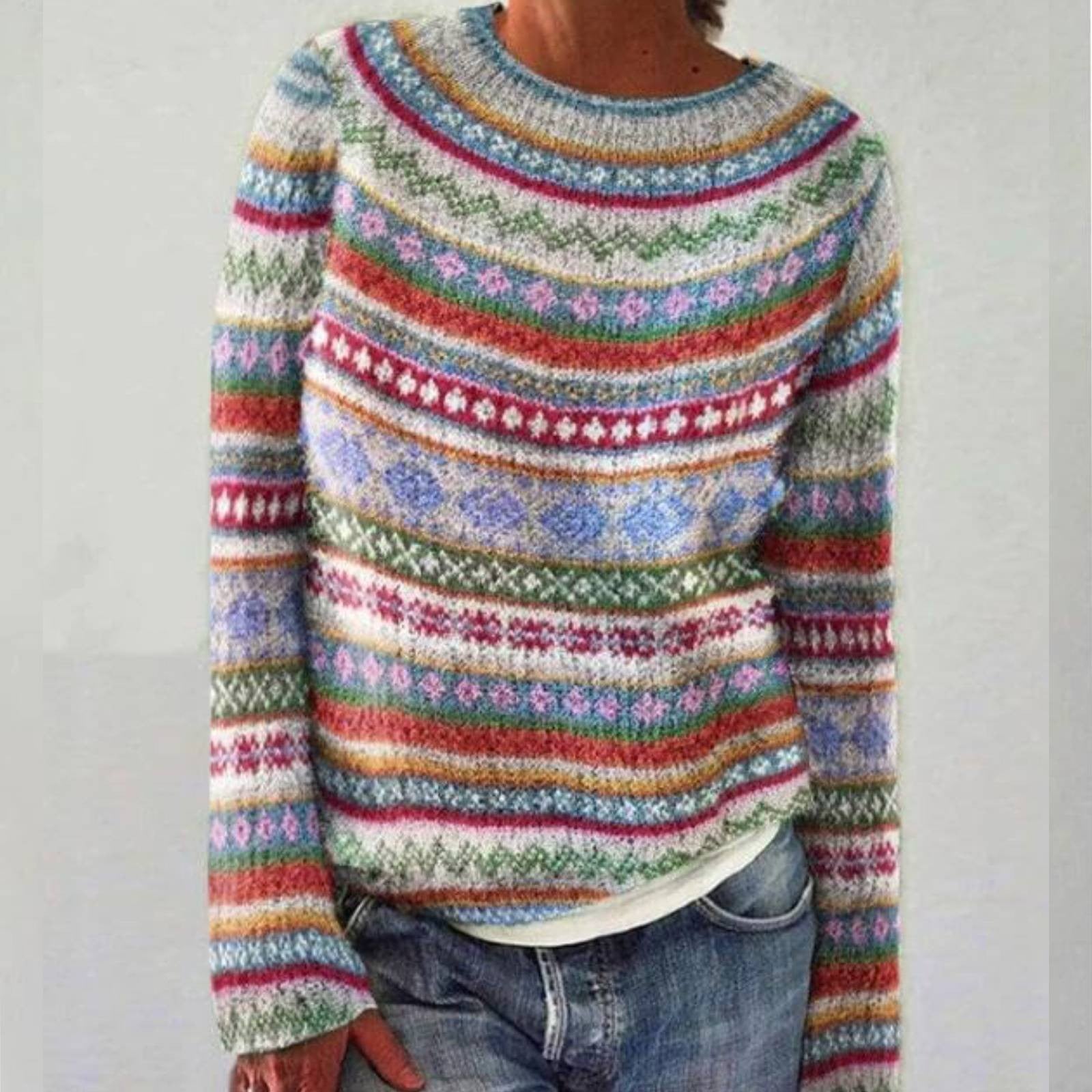 Emily™ - Cozy Retro Sweater