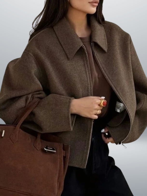 Hamilton Brown Boucle Jacket