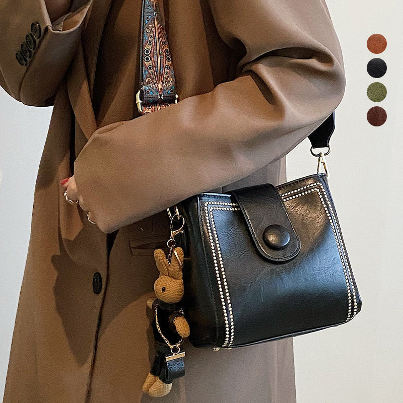 Sarah | Vintage Fashion Bag with Adjustable Wider Shoulder Strap