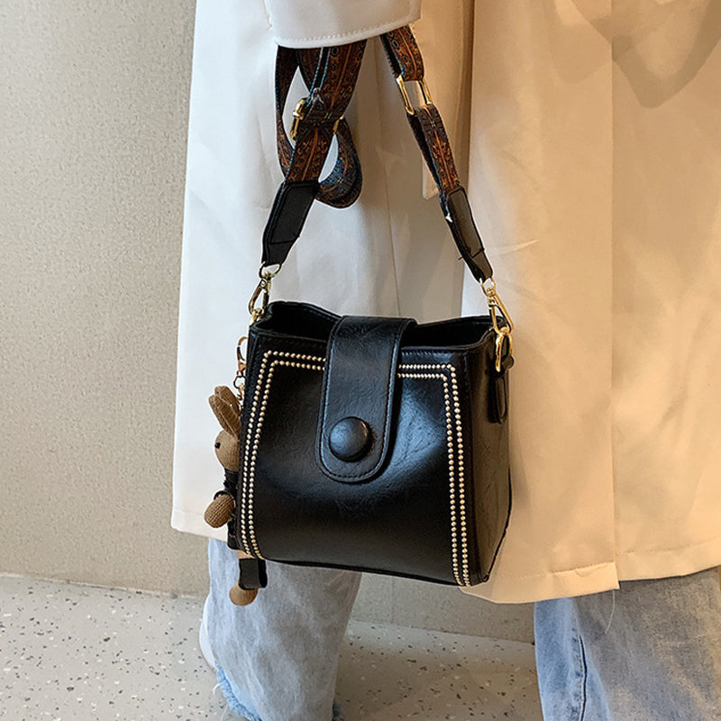 Sarah | Vintage Fashion Bag with Adjustable Wider Shoulder Strap