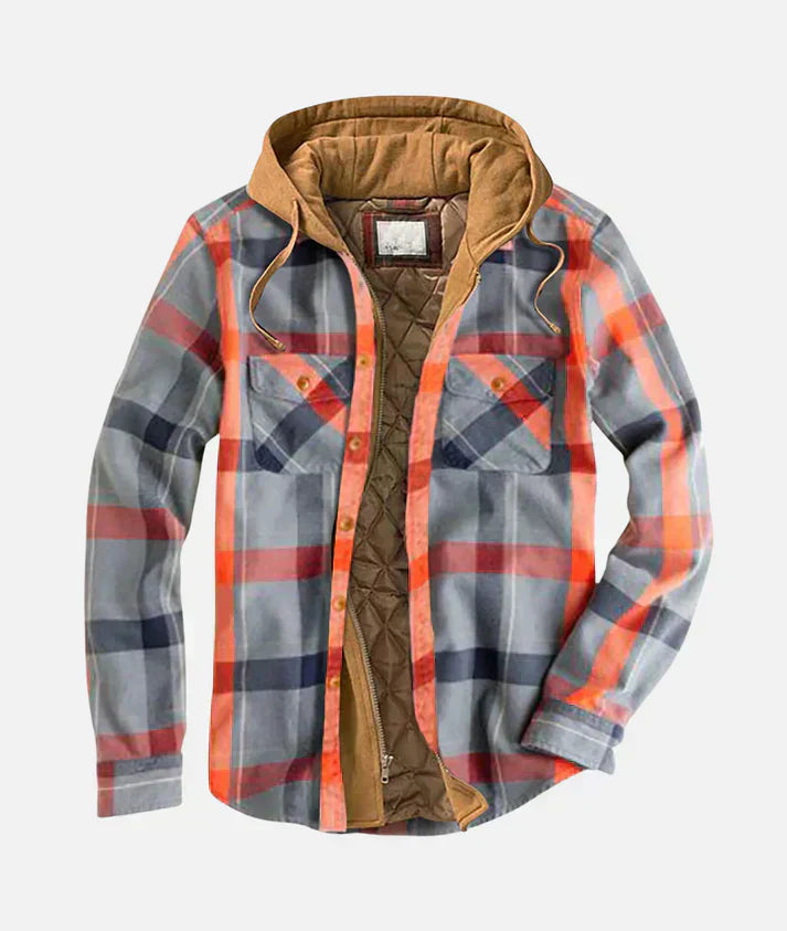 Yves™ I Plaid Patchwork Jacket