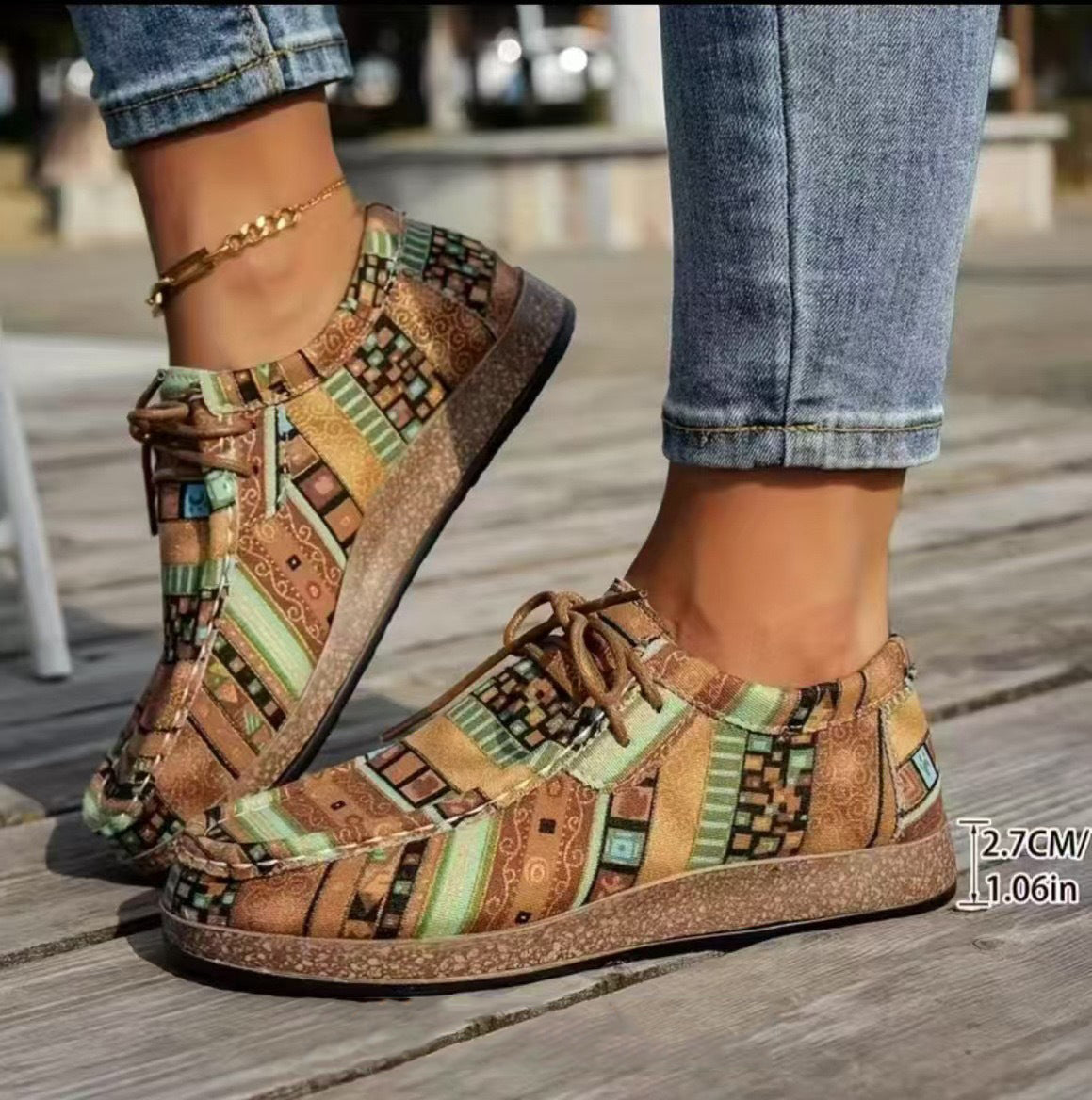 Lenoir™ | Colorful Retro Shoes for Women