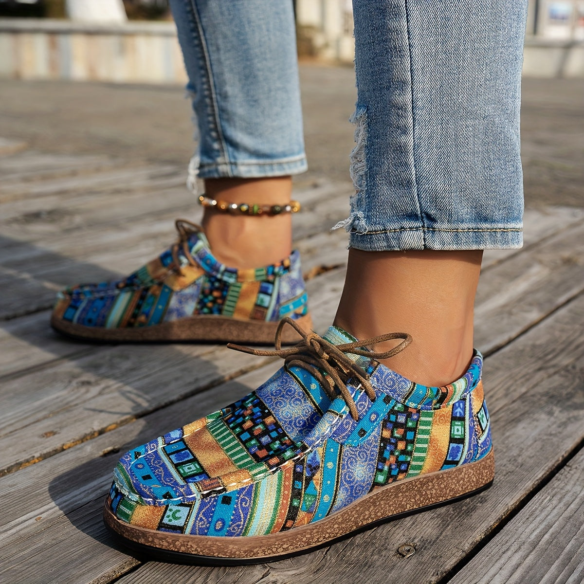 Lenoir™ | Colorful Retro Shoes for Women