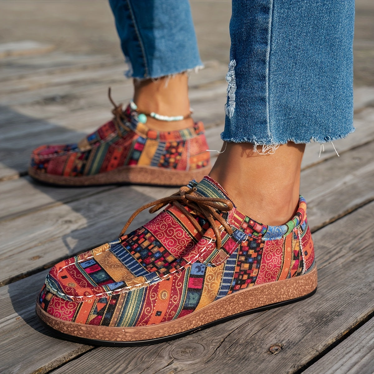 Lenoir™ | Colorful Retro Shoes for Women
