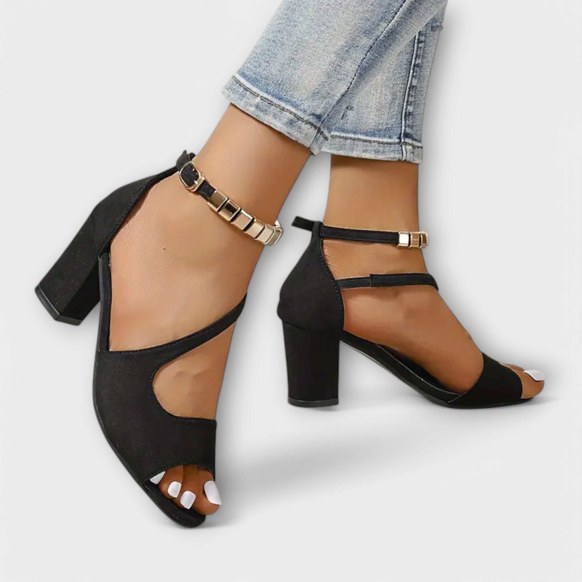 Jewel - Women's Summer Orthopedic High Heels