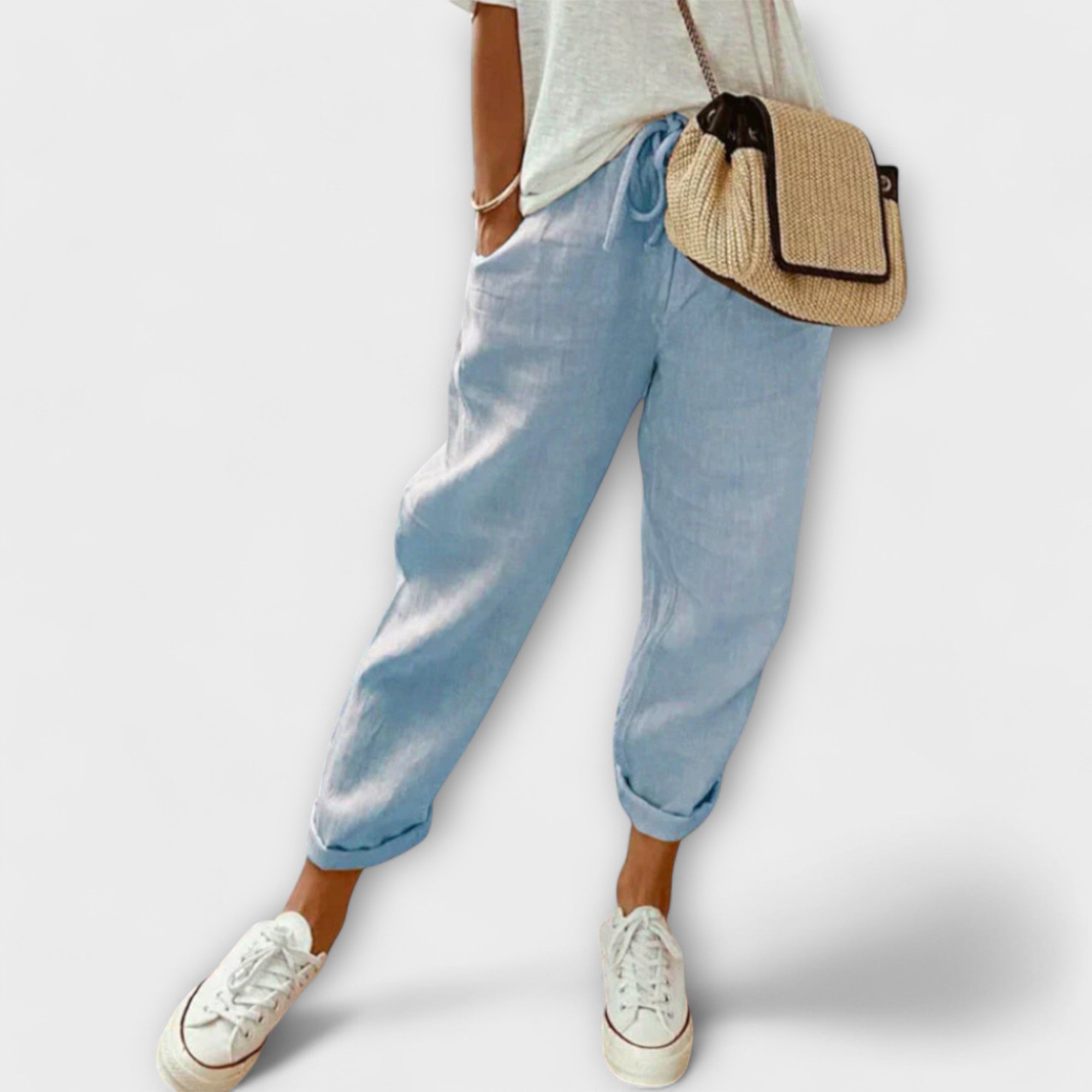 Bibi – Trendy and Relaxed Linen Pants