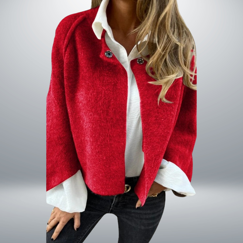 ELISE | Short jacket with elegant, flared sleeves