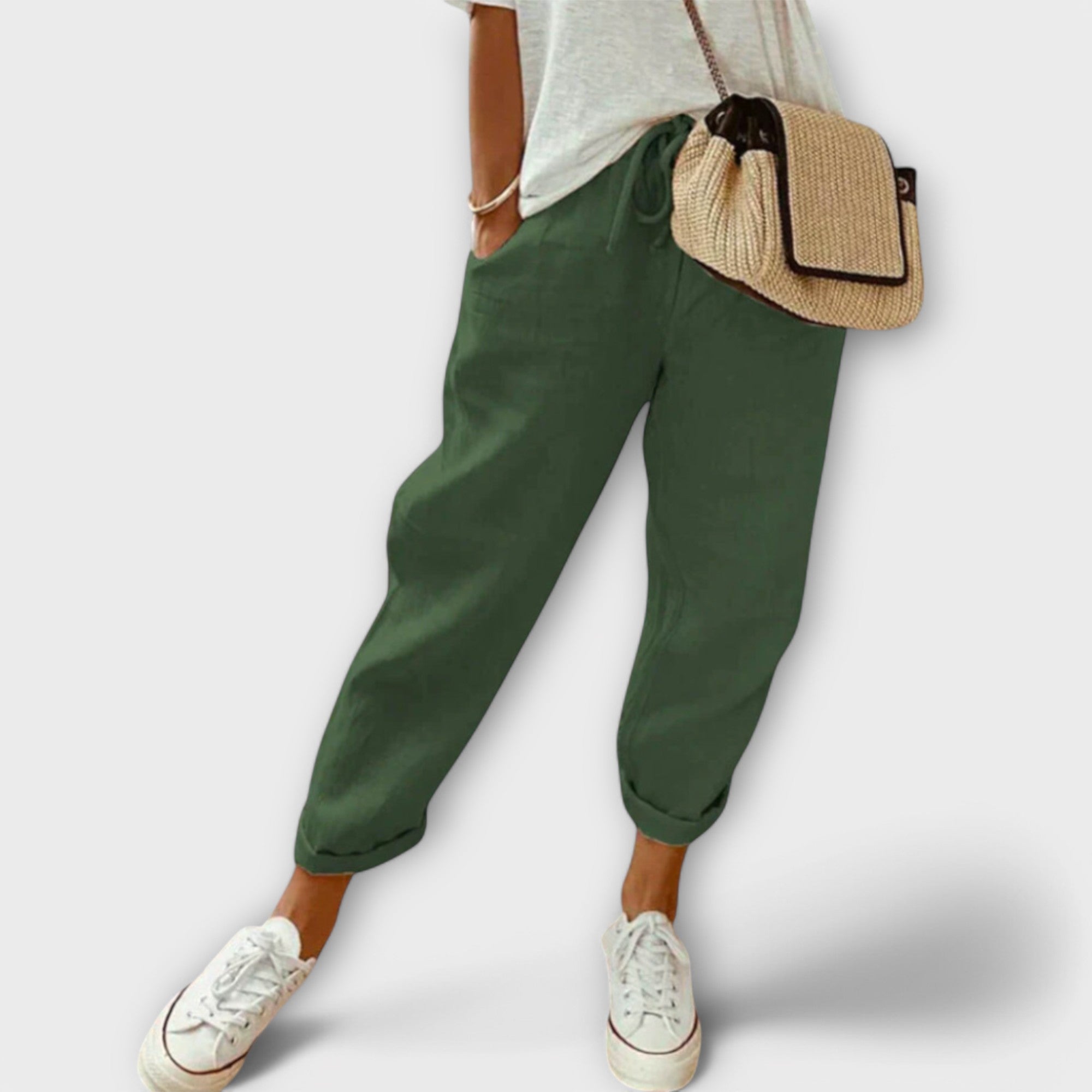 Bibi – Trendy and Relaxed Linen Pants