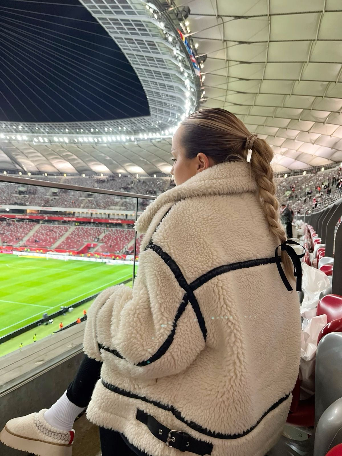 Hanna - Trendy Teddy Coat