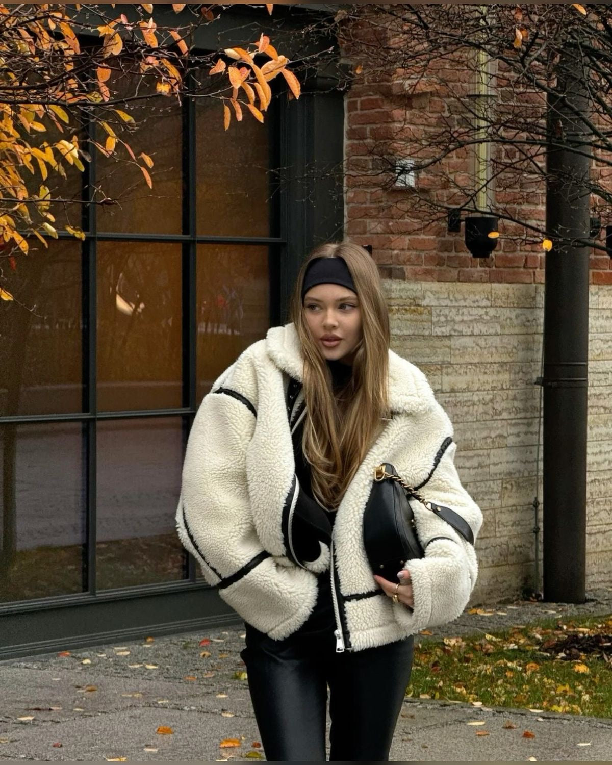 Hanna - Trendy Teddy Coat