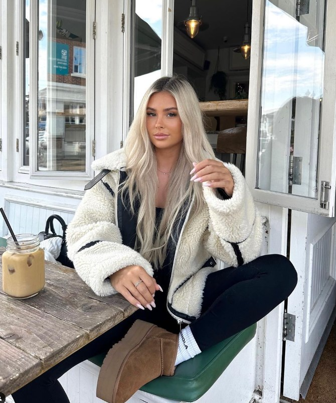 Hanna - Trendy Teddy Coat