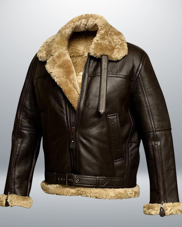 MAVERICK | Padded Leather Jacket