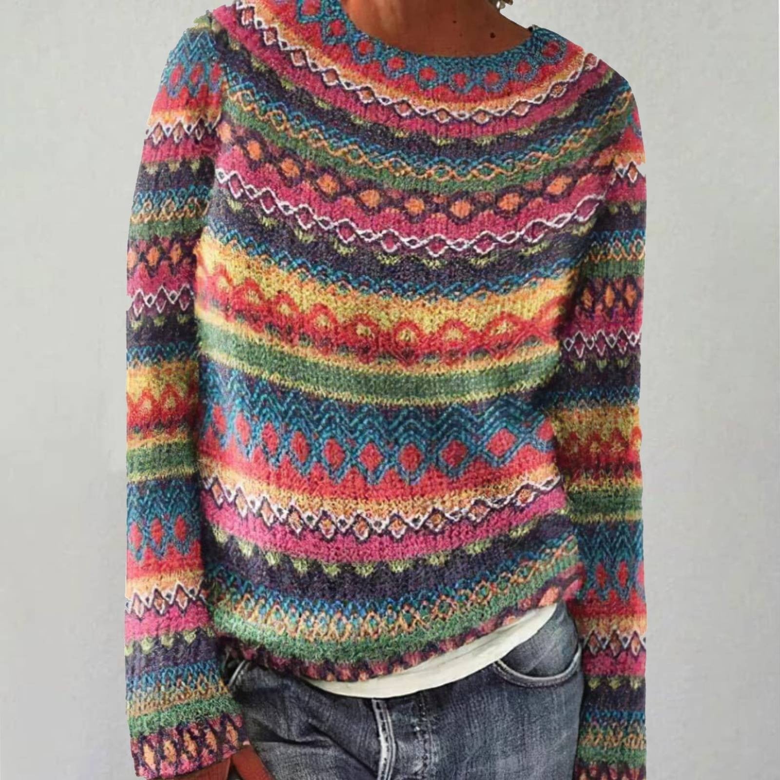 Emily™ - Cozy Retro Sweater