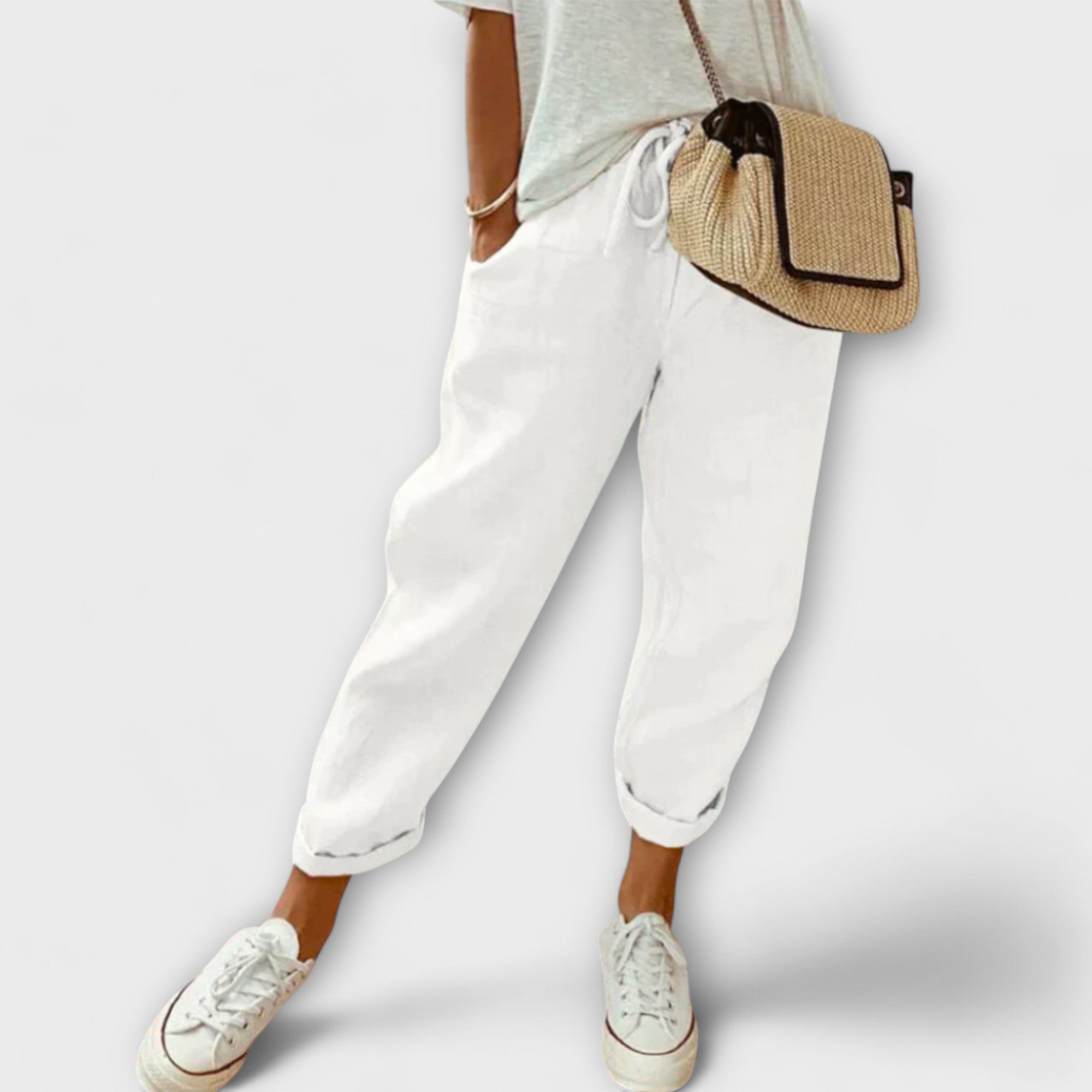 Bibi – Trendy and Relaxed Linen Pants