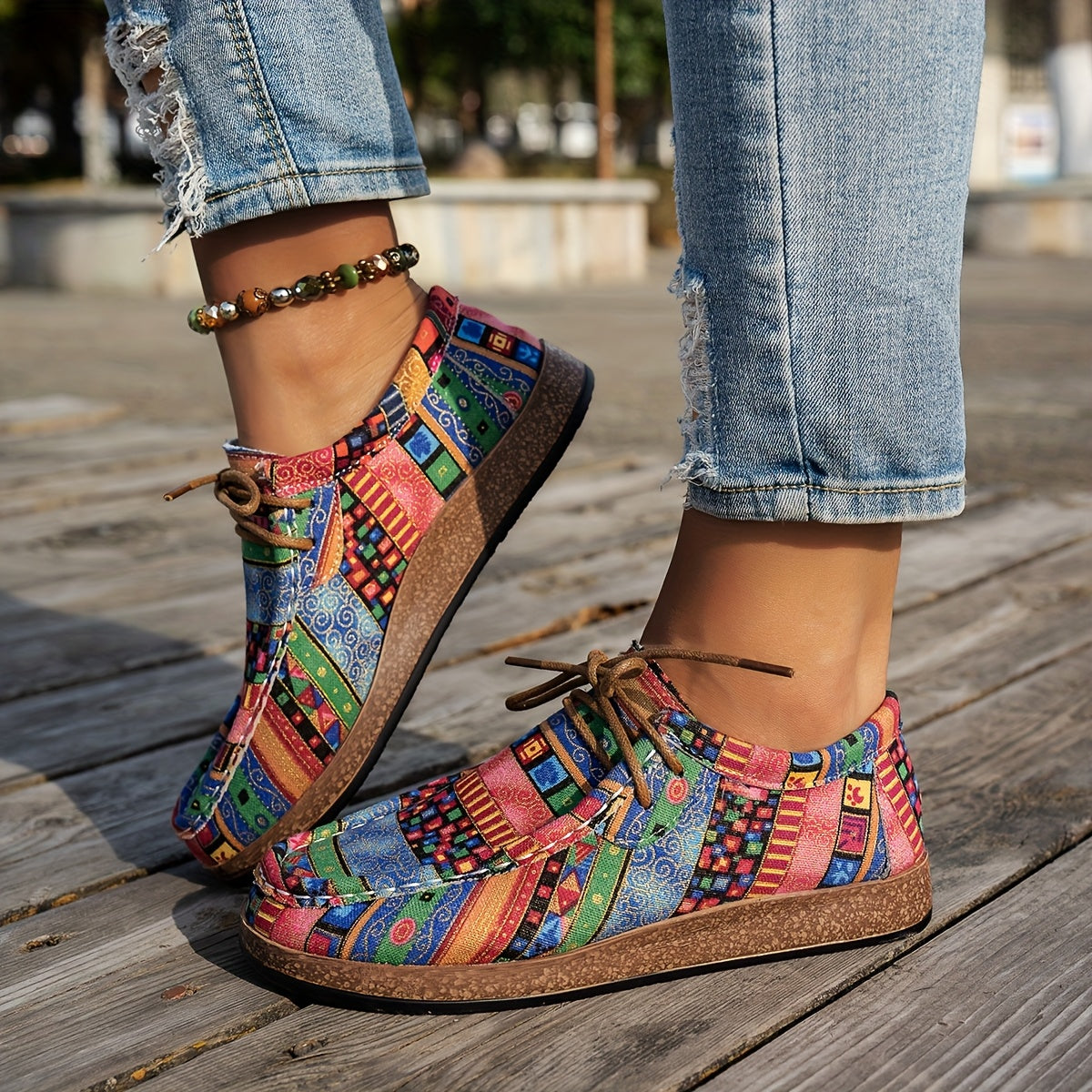 Lenoir™ | Colorful Retro Shoes for Women