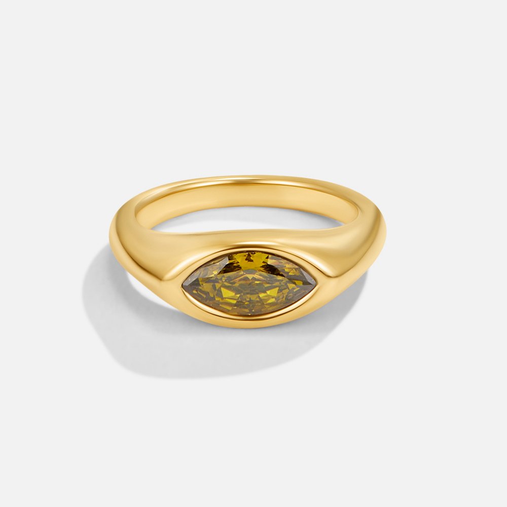 Arizona Green Crystal Ring